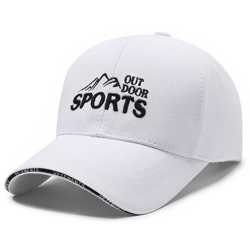 Männer Lange Krempe Kappe Stickerei Frauen Frühling Herbst Sonnenschirm Baseball Kappe Angeln Sonne Kappe Sonnenblende Hüte Spitzen Kappe