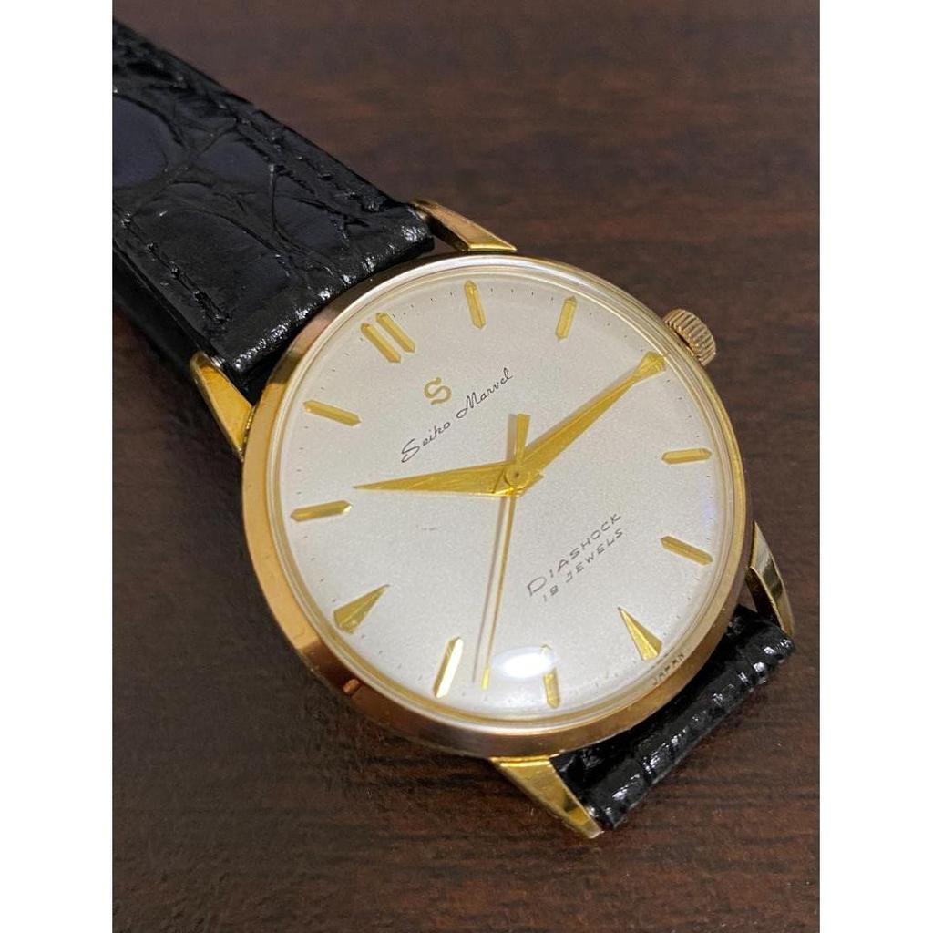 Used Seiko Marvel 17 Jewels Manual Wind Watch