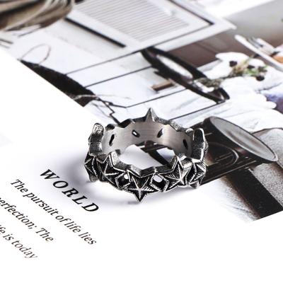 Bague Étoile à Cinq Branches Version Coréenne 2026, Bague Fine Anneau de Couple, Bijoux pour Filles Accessoires de Mode