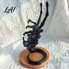 Unique Gadget for Video Calls 3D Printed Sci-Fi Horror Phone Holder Novelty Stable Smartphone Stand Spooky Home Office Accessory Compact Collectible