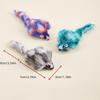 Cat Interactive Toy Plush Mouse Cat Toy Bite Resistance Plush Mouse Cat Toy Soft PIush Cat Chew Toy Pet Supplies