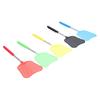 5PCS Kunststoff Fliegenklatsche mit Versenkbare Stange Verdicken PlantainShaped Fliegenklatsche für Hause