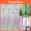 Floral Tulle Curtains Country Style Home Decor Multicolor Print 106/79in Rod Type