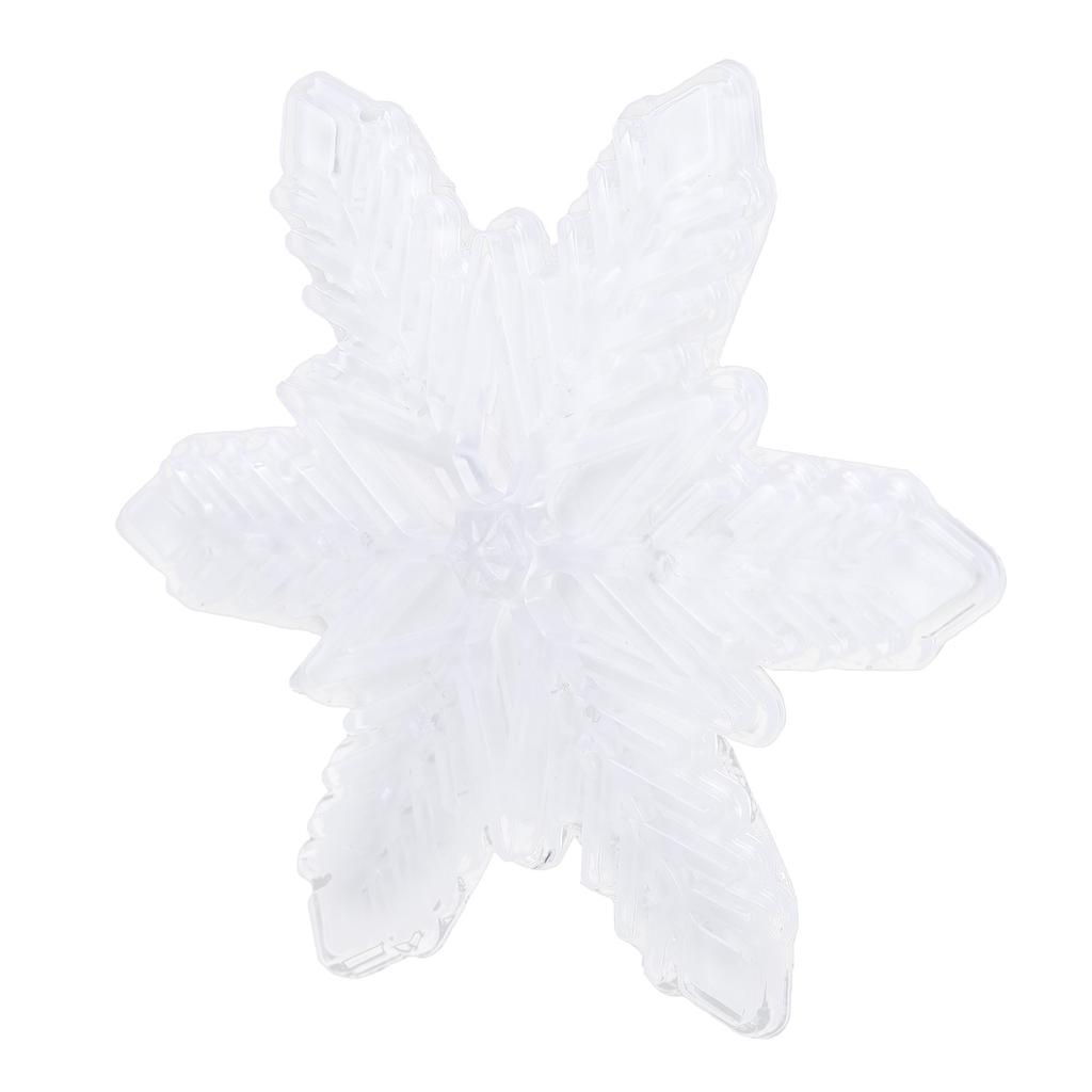 3D Snowboard Stomp Pad Thickened PVC Snowflake Shape Self Adhesive Anti Slip Snowboard Foot Grip for Outdoor Skiing Gear