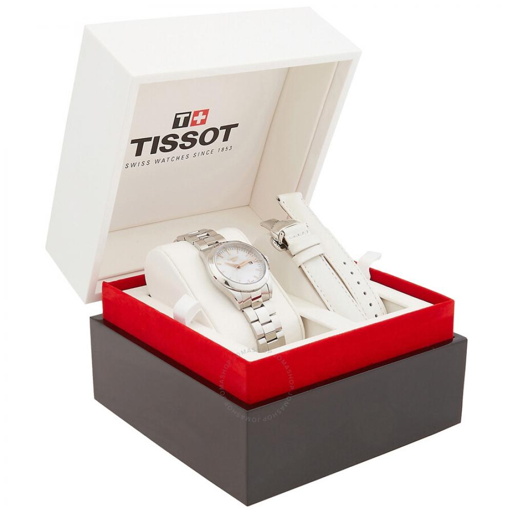 Tissot T My Lady quarTz moTher Of Pearl Dial Ladies waTch T132.010.11.111.00
