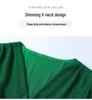 Trendy 2023 V-Neck Slim-Fit Pleated Summer T-Shirt
