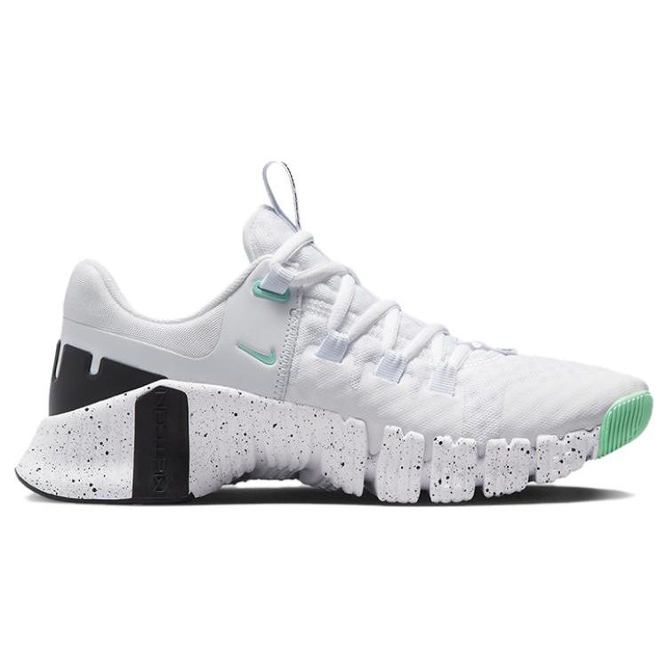 Nike Scarpe da Ginnastica da Donna Free Metcon 5 Bianco Emerald Rise Nere DV3950-101