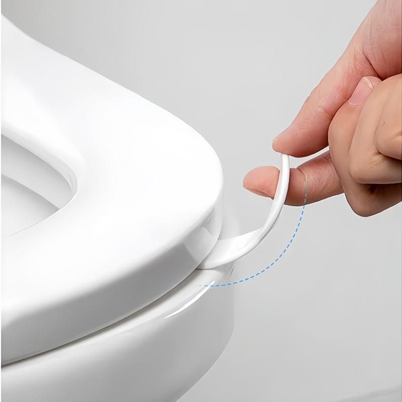 2pcs Strong Suction Cup Bracket Silicone Toilet Lapper Household Daily Necessities Ring Handle Lifter  Toilet Lid Handle Home