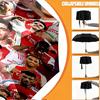 Custom Name Personalized football team Print Umbrella, Auto Open Close, 8‑Rib Sturdy Frame, Commute Camping Hiking Use, Birthday Gift