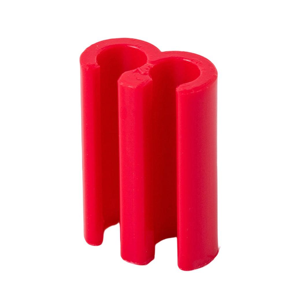 

10Pcs Colorful Mesh Connector Buckle ABS Assembly Accessories Wire Mesh Fixing Buckle DIY Mesh Connector Lock червоний