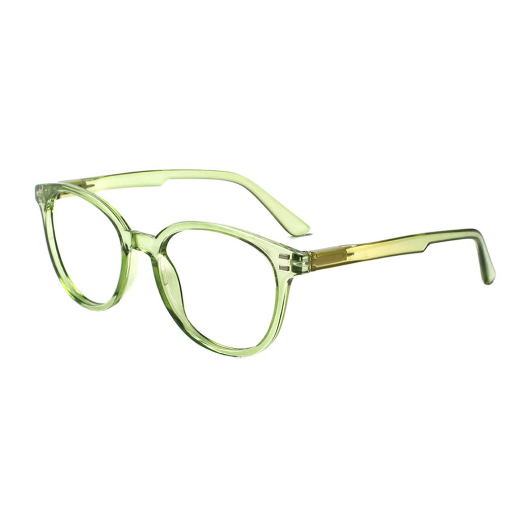 Turezing Reading Glasses Spring Hinge HD Blue Light Lenses for Women Men +0 To +4 0 Fashion Prescription Eyewear