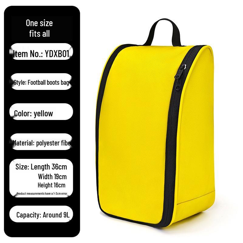 Portable Sports Shoe Bag for Travel: Handheld Storage for Football, Basketball, and Fitness Footwear.