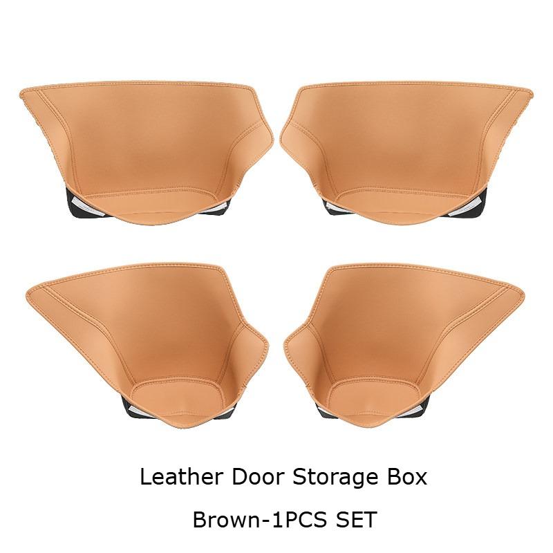 For Geely Starray EM-i EX5 EM-i 2025 2026 Leather Door Storage Box Door Pocket Organizer Mat Interior Accessories