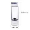 Hydrogen Rich Water Generator Bottle Glass Cup Body  DuPont SPE/PEM Dual Chamber Maker Lonizer - H2 Inhalation Device 380ML