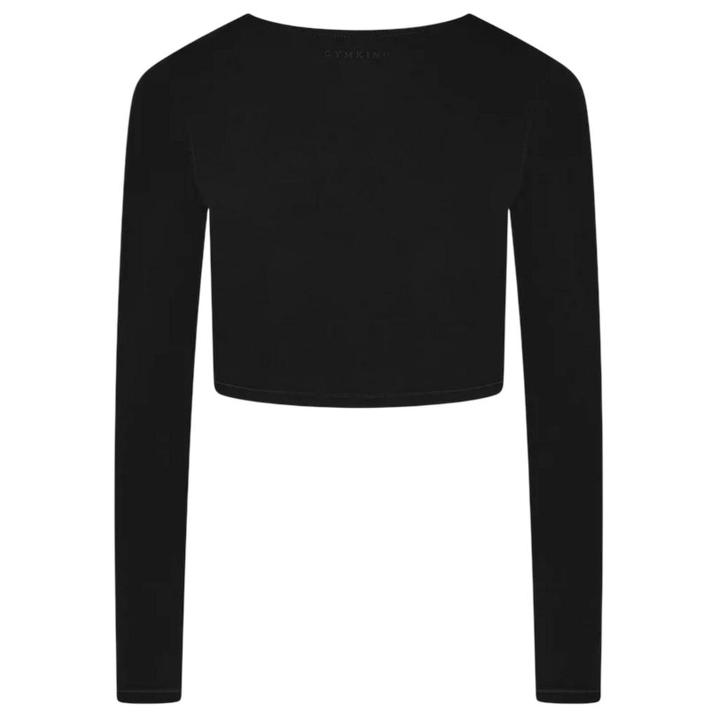 Gym King Womens/Ladies Luxe Scoop Neck Slim Crop T-Shirt