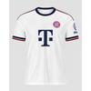 Fußballtrikot für Herren Saison 26-27 Rotes vertikales Muster Kurze Ärmel Rundhalsausschnitt Schnelltrocknend Fußballhemd Spiel Training