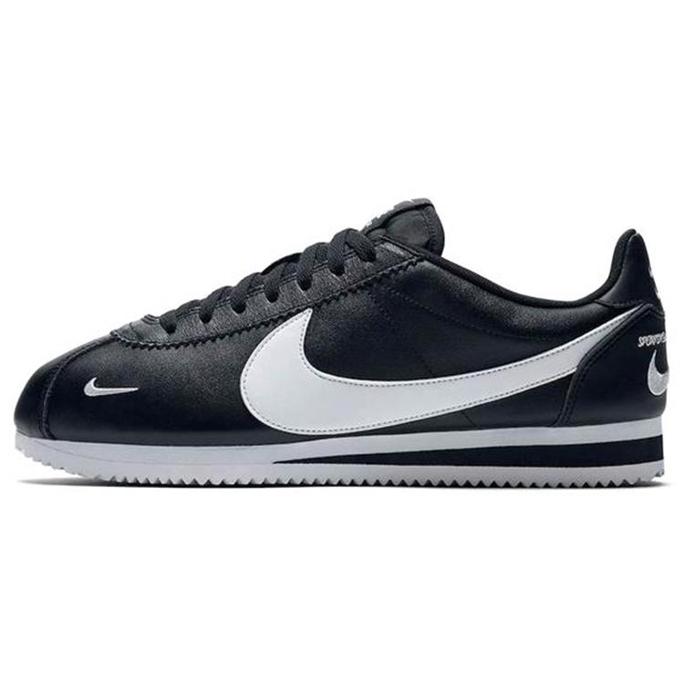 

Nike Classic Cortez Mini Swoosh Чорний Білий 807480-004 42