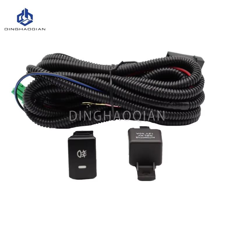 1 set Fog Lights Headlight For Toyota Corolla Altis 2008 2009 2010 Fog Lamp Cover Grill Bezel Front Bumper Fog Light