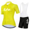 Liv Radhose Set 2026 Neues Damen Radtrikot Fahrradbekleidung Anzug Liv Team Version Rennanzug Roupa Ciclismo Feminine