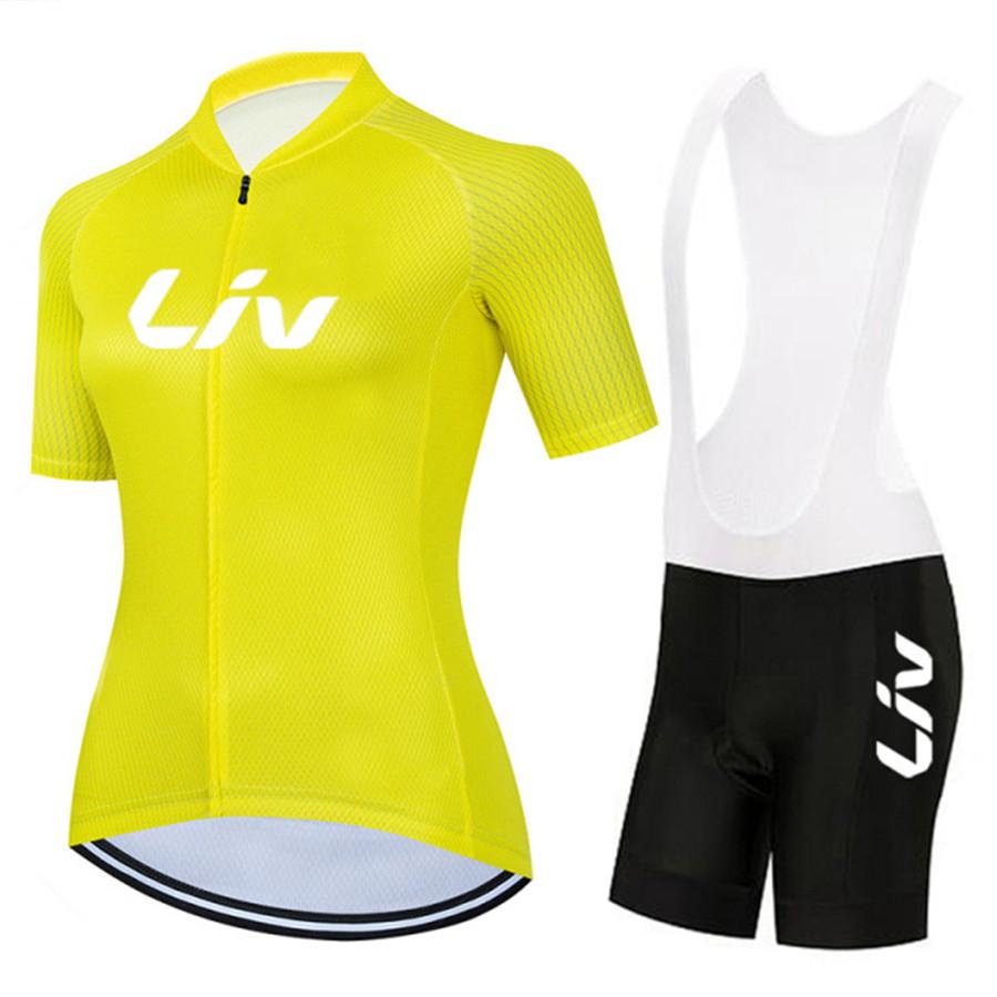 Liv Radhose Set 2026 Neues Damen Radtrikot Fahrradbekleidung Anzug Liv Team Version Rennanzug Roupa Ciclismo Feminine