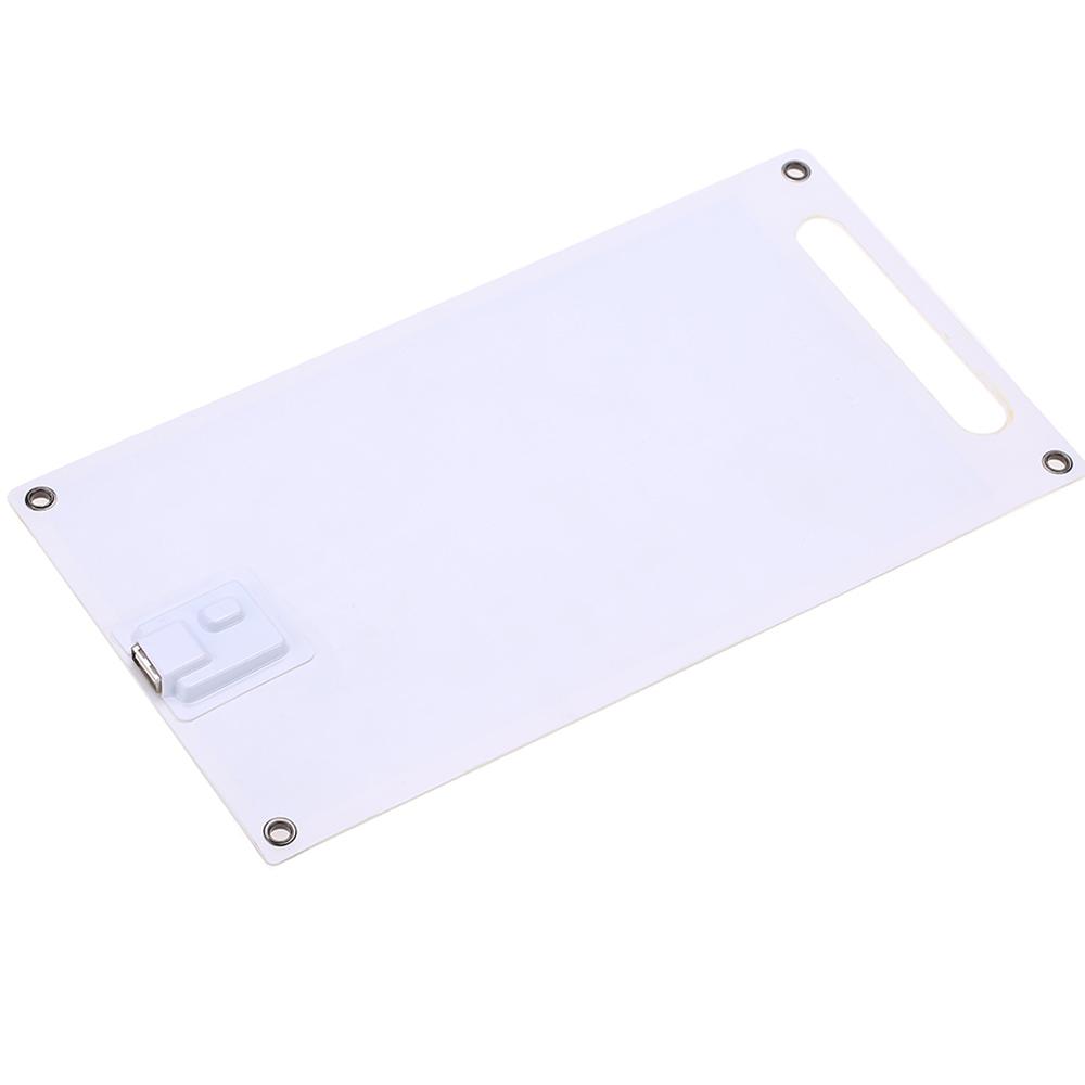 7,8W přenosná ultratenká monokrystalická silikonová nabíječka solárních panelů USB port pro mobilní telefon