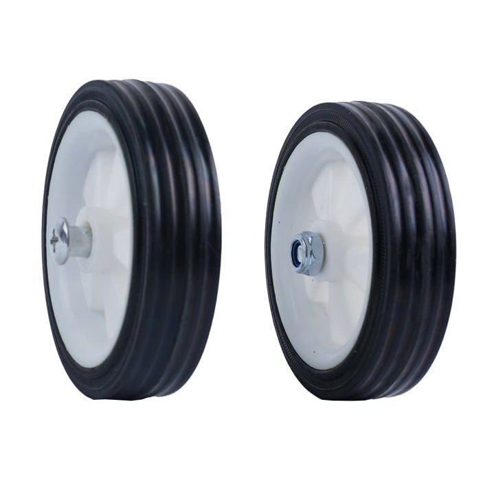 Roulettes pour compresseur d'air - AIMOONSA - Lot de 2 - 14 cm - Absorption des chocs - Antidérapantes