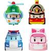 RoboCar Poli Mini Car Vehicle Set  Amber   Poli   Helly   Roy 