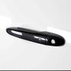 Car Decoration Smart Holes Door Handle Cover For Maserati Levante 2016-2024 Carbon Fiber Glossy Black Cars Accessories Styling