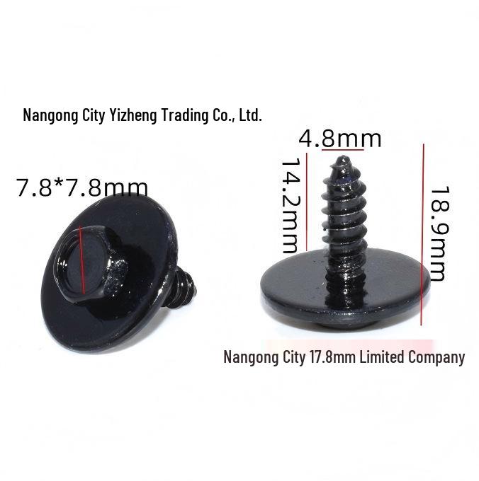 BMW 2/3/5 Series & X1-X6 Bumper Splash Guard Mudguard Screw Nut Clip Set