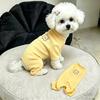 Dog Winter Nursing Belly Wrap Shirt Teddy Poodle Stomach Coat Pet Warm Pajamas for Small Dogs