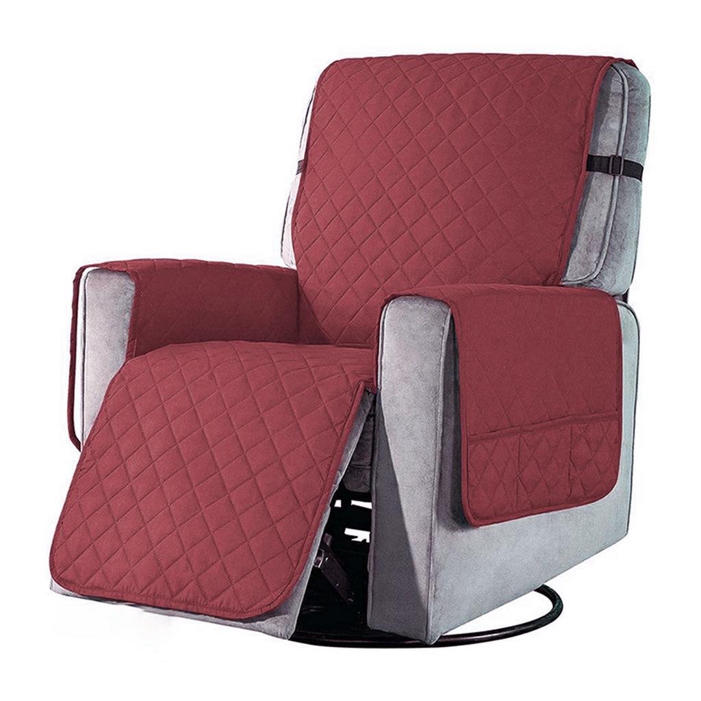 Anti-Static Fashionable Sofa Slipcover Multiple Pockets Soft Sofa Cover For Restaurant Office