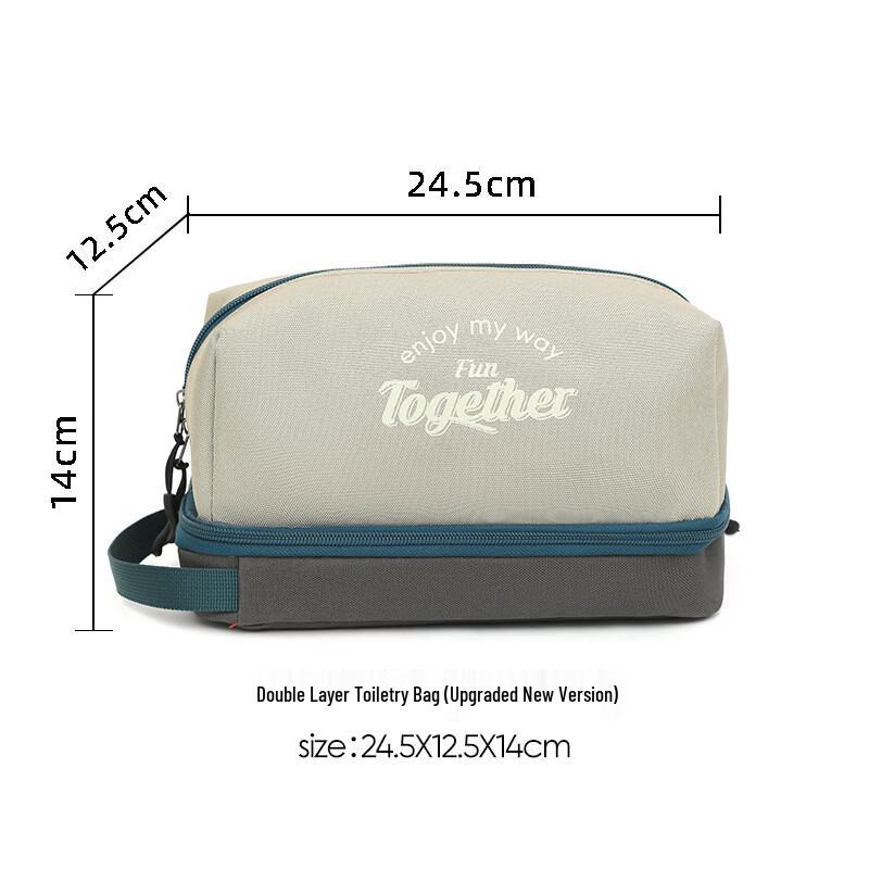MDNG Waterproof Dry Wet Separation Toiletry Bag