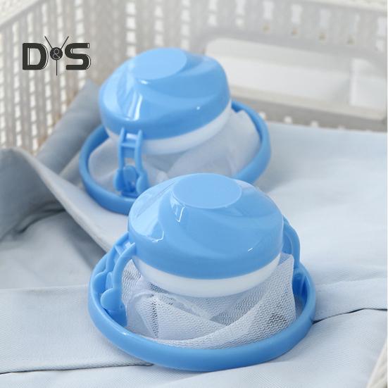 3 Peças Removedor de Pelos de Animais Máquina de Lavar Anti-enrolamento Coletor de Fiapos Reutilizável Saco de Malha Flutuante para Filtragem de Pelos Filtro de Cabelos para Lavanderia de Roupas