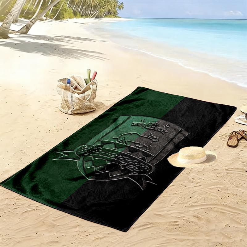 Fc Krasnodar Print Beach Towel, Large Soft Quick Dry Towel for Beach Camping Swimming