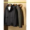 Mountain-Style Outdoor Functional Workwear Stand-Collar Down Jacket for Men, Winter Thickened Cotton-Padded Jacket, Export Men's Cotton Coat