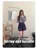 Korean Style Spring High-Waisted A-Line Slimming Midi Skirt for Women