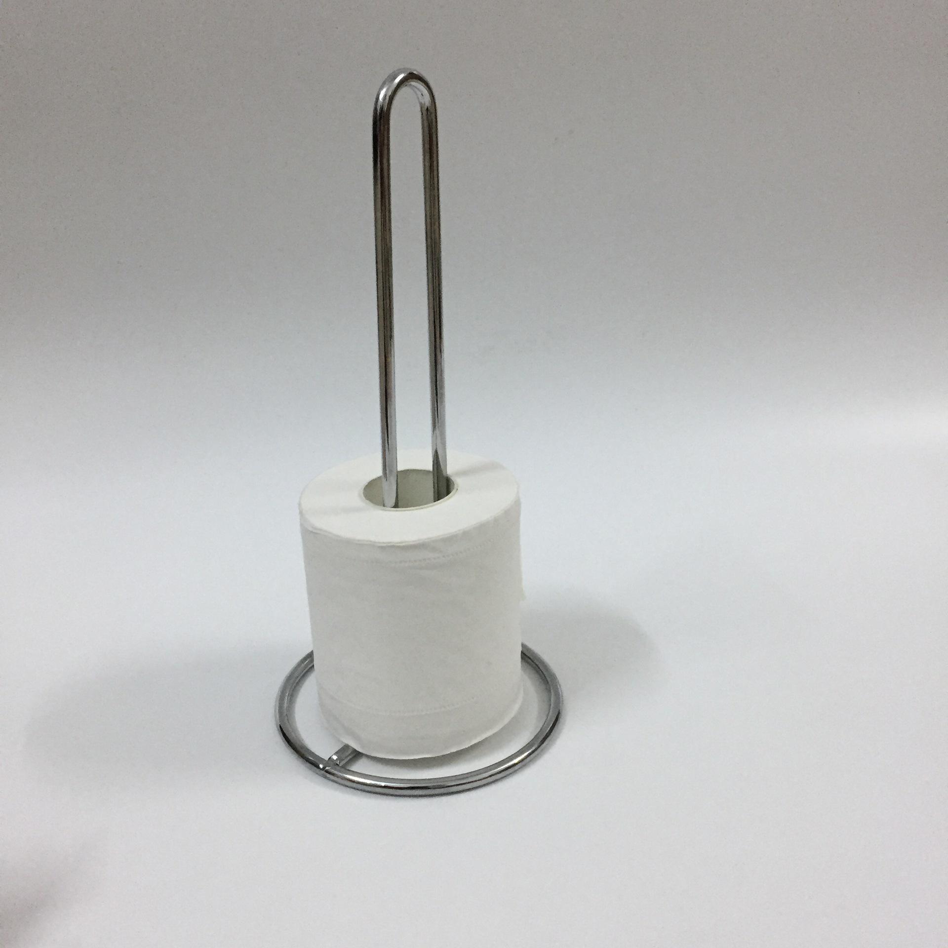 

European Style Metal Roll Paper Towel Holder - Creative, Thick Wire Design for Kitchen & Restaurant