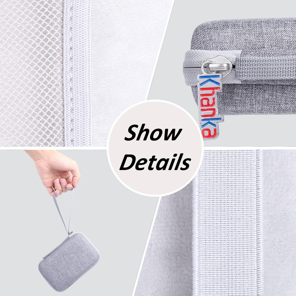 Yamaha úložný kufr YAMAHA kompatibilní s ladičkou metronom Khanka (Pouze případ/jediný případ) TDM-710GL/TDM-700G/KORG TM-60 TM-50 (Šedá)