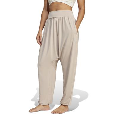 Adidas KPV96 Studio Single Jersey Sarouel Wonder Beige Women's Pants, (JC6714)
