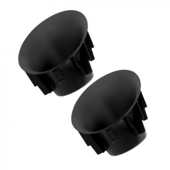 For 2005-2011 Toyota Tacoma Fog Light Lamp Bumper Cover Bezel Black Left+Right