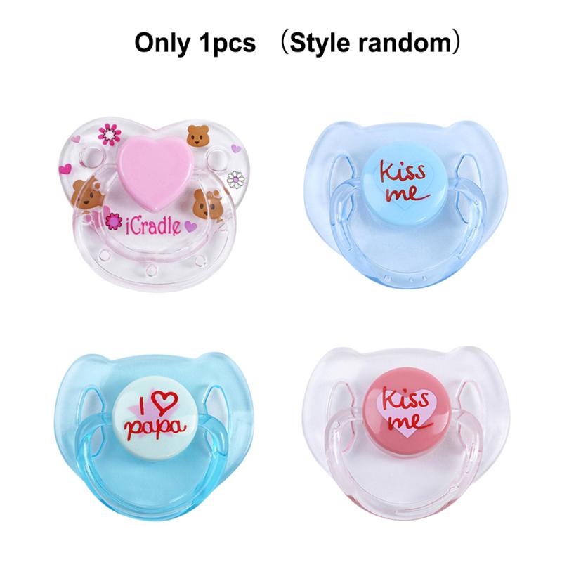 1 шт. Принадлежности для кукол реборн Магнитная соска Аксессуары для кукол-младенцев реборн Случайный цвет Магнитная соска только для кук-младенцев реборн