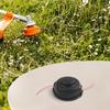 Robuster Trimmerkopf M8 X 1 25 LH mit Tipp- und Fadenvorschub für die Gartenpflege