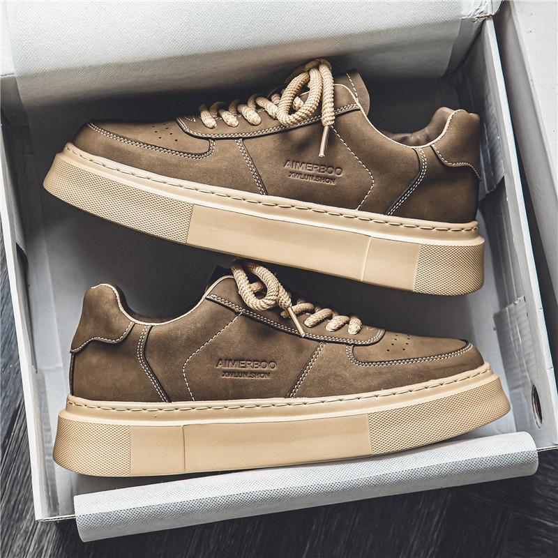 Spring new casual shoes sports platform niche board shoes