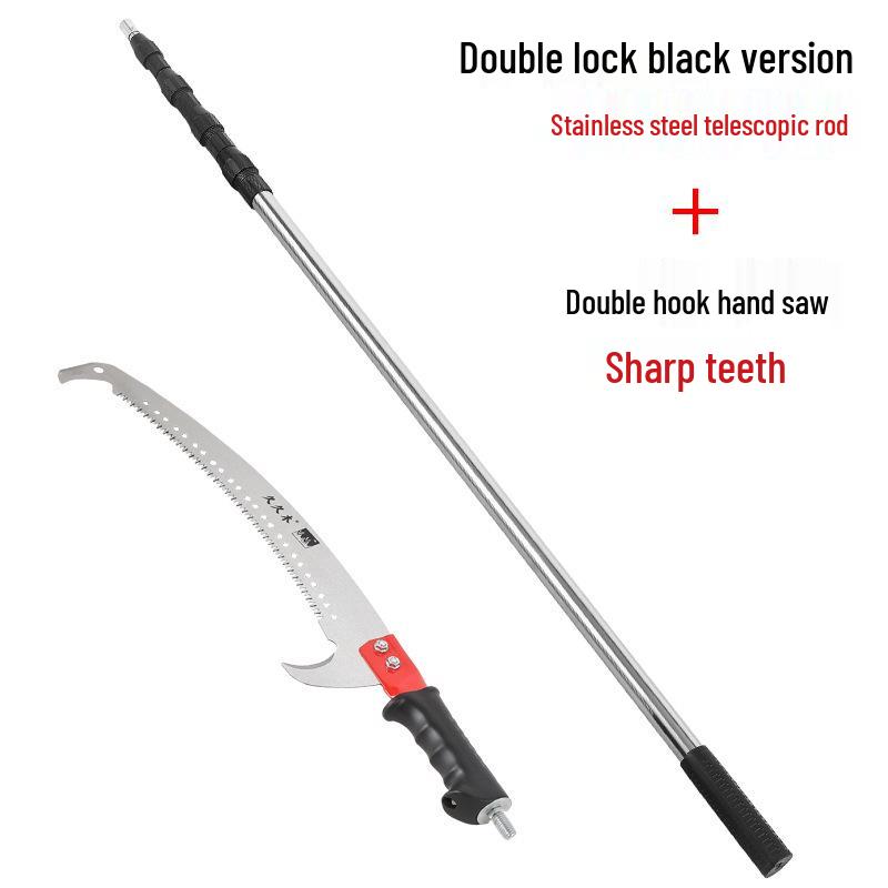 Telescopic Pole Pruner and Saw for High Branches – Tree God Tool
