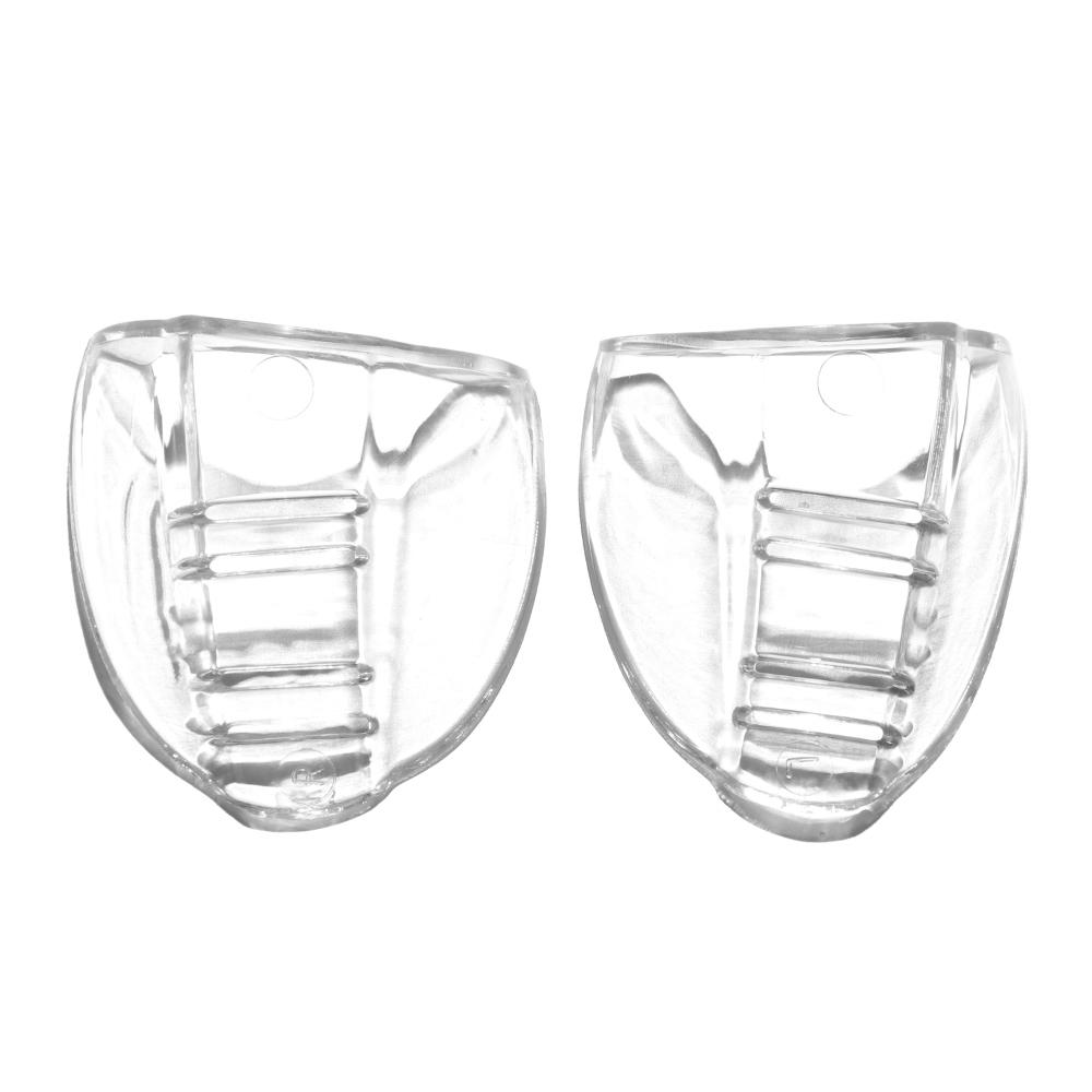 

2Pcs Universal Clear Safety Eye Glasses Side Shields Windproof For Glasses Slip-On Safety Glasses Flexible Fits Shield