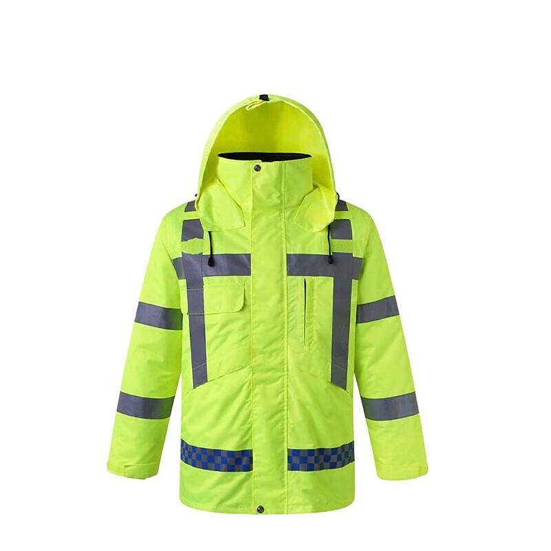 Reflective Waterproof Padded Safety Jacket