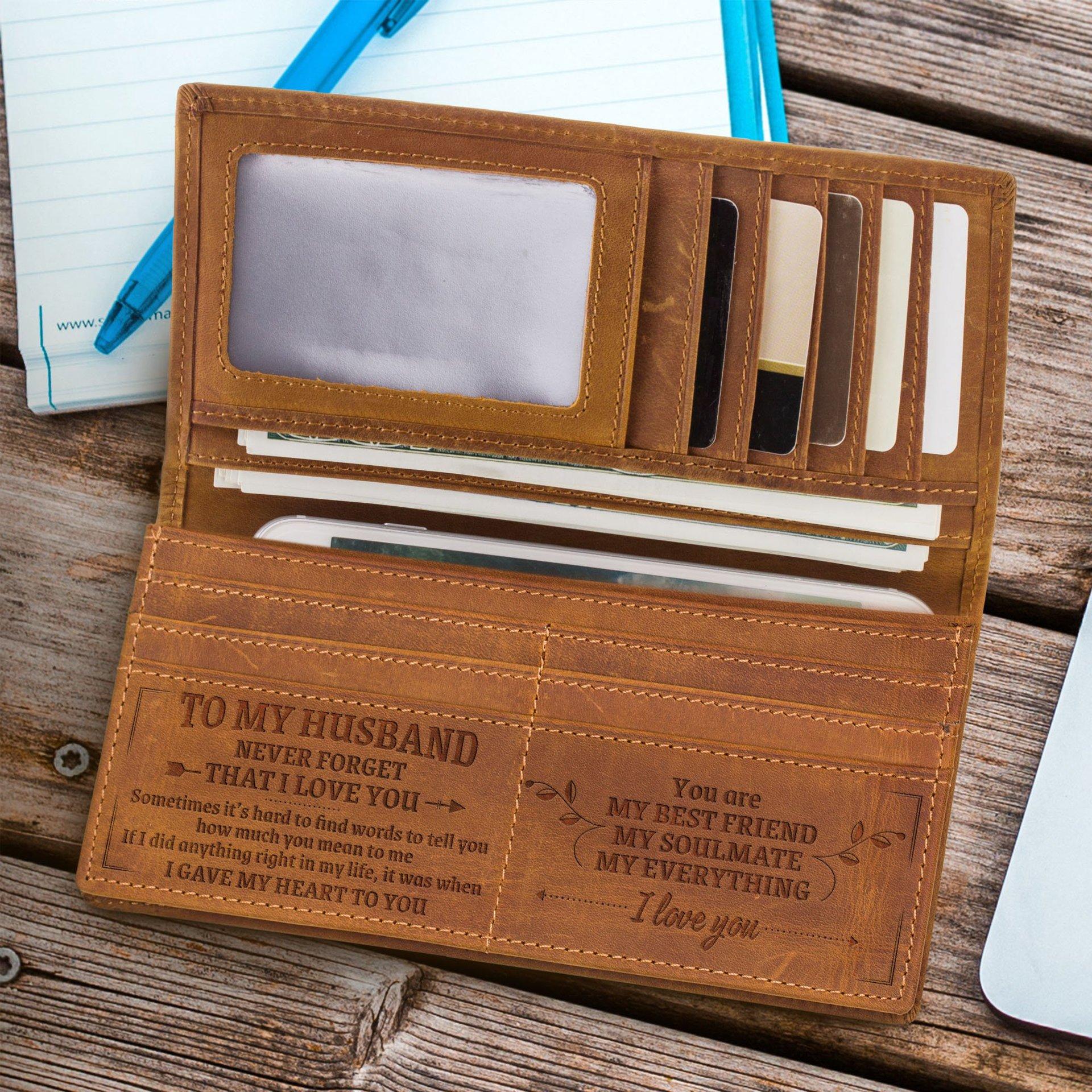 

Wallet, Long, Crazy Horse Leather Wallet, Wallet Clip, Cowhide