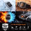 New 1400mAh Super Battery Durable Adult Smart Watch 2.01 inch GPS Trajectory 10ATM Waterproof BT Call Sports Smartwatch Men