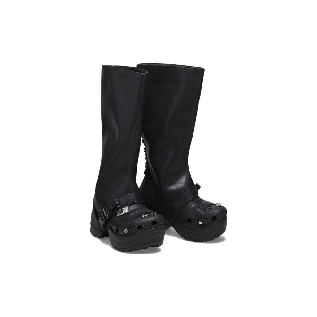 Crocs Feng Chen Wang x Siren Clog Multi-Wear Unisex Sneakers Black 209300-001