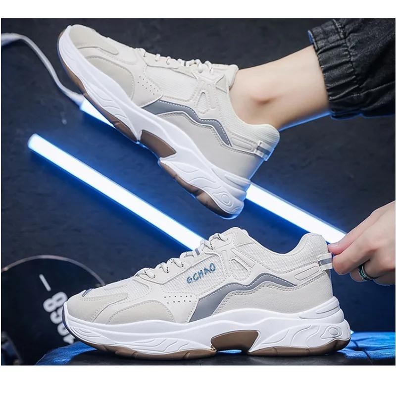 Мода 2024 года Мужские кроссовки Осенние удобные кроссовки Мужские универсальные модные — фото 5